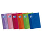 Oxford School Classic Write&Erase Fº Cuaderno Espiral - Tapa Extradura - Pauta 3.5mm con Margen - 80 Hojas - Colores Surtidos - Cantidad: 5