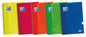 Oxford School Classic Write&Erase Fº Cuaderno Espiral - Tapa Extradura Resistente - Cuadricula 5x5 con Margen - 80 Hojas - Colores Surtidos - Cantidad: 5