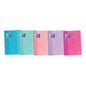 Oxford School Touch A5+ Europeanbook - Tapa Extradura Resistente - 120 Hojas 5 Colores - Tamaño A5+ - Cantidad: 5