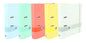 Oxford & You A4+ Archivador Palanca Lomo 70mm - Tapa Extradura Resistente - Mecanismo de Palanca para Facil Acceso - Colores Surtidos - Cantidad: 10