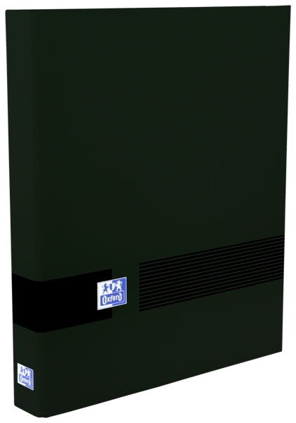 Oxford & You A4+ Carpeta de 4 Anillas D 40mm - Tamaño A4+ - Capacidad para 450 Hojas - Tapa Extradura - Lomo de 60mm - Color Negro