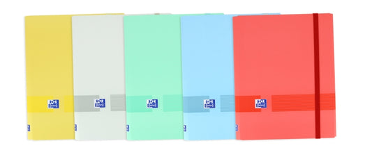 Oxford & You A4+ Carpeta de Gomas 3 Solapas - Tapa Extradura Resistente - Lomo de 20mm - Ideal para Organizar Documentos - Colores Surtidos - Cantidad: 10