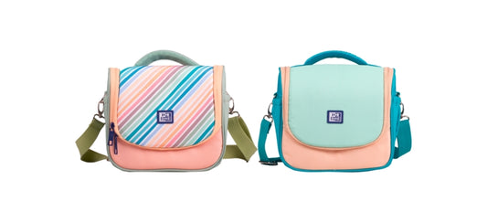 Oxford Bolsa Isotermica Porta Alimentos Colorblock - Poliester Reciclado RPET - Capacidad de 8L - Disponible en 2 Modelos