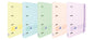 Oxford Ebind Oxfl&G Cuaderno A5+ Tapa Pastel+R5 Puntos Pastel - Papel de Alta Calidad - Tamaño A5+ - Tapa Resistente - Diseño de Puntos Pastel - Cantidad: 5