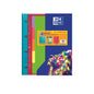 Oxford Live & Go Carpeta Europeanbinder A4+ con Recambio Cuadricula 5x5 + Separadores + Sobre Multitaladro - Ideal para Organizar Documentos - Colores Vivos Surtidos - Cantidad: 10