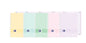 Oxford Live&Go Europeanbook 1 Tapa de Plastico A4+ 5x5 - 80 Hojas - Colores Surtidos - Cantidad: 5