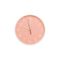 Oxford Reloj de Pared Silencioso para Escritorio Calm 25cm - Diseño Moderno y Elegante - Funcionamiento Silencioso - Tamaño Compacto de 25cm - Color Peach - Cantidad: 10