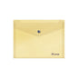 Dohe Sobre Portadocumentos A5 - Cierre de Broche - Polipropileno Translucido 150 Micras - Color Amarillo - Cantidad: 8
