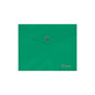 Dohe Sobre Portadocumentos A5 - Cierre de Broche - Polipropileno Opaco 150 Micras - Color Verde - Cantidad: 8