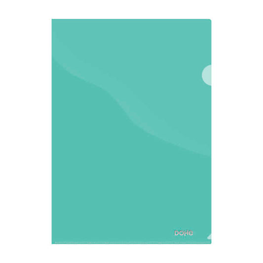 Dohe Dossier Uñero Premium Tamaño A4 - 210x297mm - Fabricado en Polipropileno Translucido de 180 Micras - Color Verde - Cantidad: 8