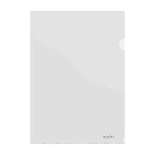 Dohe Dossier Uñero A4 - Fabricado en Polipropileno Translucido de 180 Micras - Medidas 210x297mm - Calidad Extra - Cantidad: 8