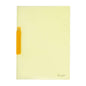 Dohe Dossier con Pinza Pivotante Tamaño A4 - Fabricado en Polipropileno Translucido de 450 Micras - Color Amarillo - Cantidad: 8