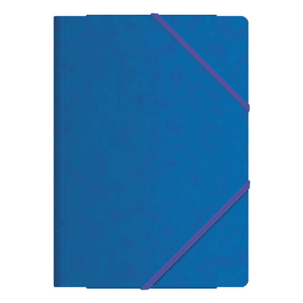 Dohe Carpetas de Gomas con Tres Solapas - Tamaño Folio - Fabricadas en Cartulina de Primera Calidad - Plastificadas - Cierre de Gomas Planas - Cantidad: 10