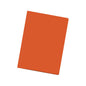 Dohe Pack de 50 Subcarpetas de Cartulina de 180gr - Con Ranura para Fastener - Resistente y Duradera - Ideal para Organizar Documentos - Color Naranja