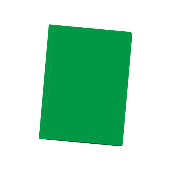 Dohe Pack de 50 Subcarpetas de Cartulina de 180gr - Con Ranura para Fastener - Resistente y Duradera - Ideal para Organizar Documentos - Color Verde