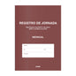 Dohe Libro de Registro de Jornada - 12 Hojas Mensuales - Ideal para 1 Empleado 1 Año - Papel de 120 gr - Cantidad: 5