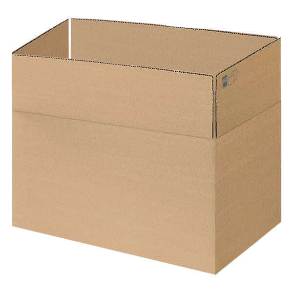 Dohe Cajas de Embalaje de 4 Solapas - Medidas 600x400x290mm - Carton de Canal 3mm - Resistente y Duradero - Ideal para Envios y Almacenamiento - Cantidad: 10