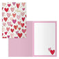 Dohe Love Pack de 6 Tarjetas de Felicitacion para Parejas - 11.5x17cm - Impresas a Todo Color - Estampaciones con Pelicula de Color - Estampacion en Seco - Papel Offset Blanco de 300gr - Incluye Sobre de Color