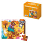 Dohe Puzzle Infantil de 16 Piezas - Tematica Animales - Fabricado en Doble Capa de Carton - Capa Intermedia de Contrachapado - Estimula la Imaginacion - A partir de 2 Años y Medio