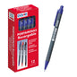 Dohe Portaminas Recargable con Cuerpo de Plastico - para Minas de grafito de 0.5mm - Punta Acolchada Metalica - Clip y Goma de Borrar en Pulsador - Grip Ergonomico
