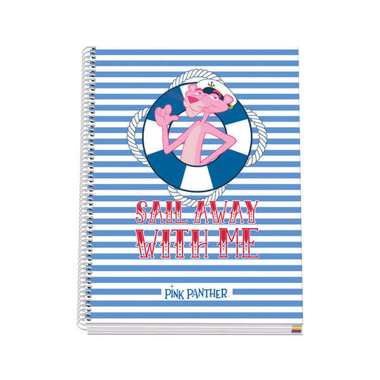 Dohe Cuaderno en Espiral A4 - 228x300mm - Tapa Dura con Carton Forrado - 100 Hojas de Papel Offset de 90gr - Cuadricula de 5mm