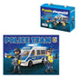 Dohe Playmobil Puzzle para Niños de 48 Piezas - Tematica Policia - Doble Capa de Carton - Capa Intermedia de Contrachapado - Estimula Imaginacion y Razonamiento - Atractivos Colores y Dibujos