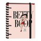 Dohe Cuaderno de Carton Forrado - 35mm - Anillas Niqueladas - Guardas Impresas - 100 Hojas Offset 90g - Cuadricula 5mm - 4 Separadores Polipropileno - Sobre Transparente Velcro - Fsc Mixto
