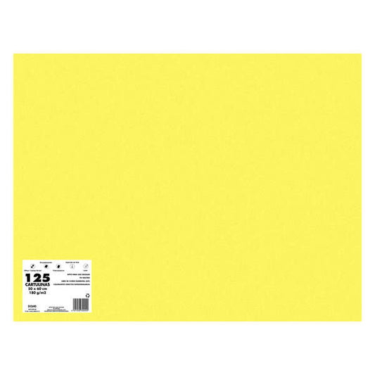 Dohe Cartulinas de Colores de 180 G/M2 - PH Neutro - Libres de Cloro Elemental - Colorantes Directos Biodegradables - para Impresion Offset, Inyeccion de Tinta, Laser - Paquetes Retractilados