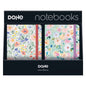 Dohe Expositor con 12 Notebooks A5 12x17cm - Incluye 3x Sunflower, 3x Kitty, 3x Summer y 3x Garden - Ideal para Tomar Notas, Dibujar o Planificar