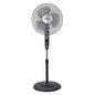Orbegozo SF 3347 Ventilador de Pie Potente y Eficiente - Amplia Superficie de Ventilacion - Cabezal Multiorientable - Temporizador de 2h - Facil Manipulacion - Base Redonda Estable