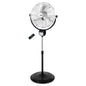 Orbegozo PWS 3050 Ventilador Industrial Oscilante 2 en 1 - Aspas de 50cm - 3 Velocidades - Mando a Distancia - Temporizador 3.5 H - Cabezal Inclinable - Potencia 120 W