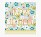 Pictura Tarjeta Arabesque - 16x16cm - Tematica Feliz Cumpleaños - Tarjeta Triptica sin Envoltorio - Incluido Sobre Blanco - Papel con Certificacion FSC