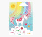 Pictura Tarjeta Zig-Zag - 15x22cm - Tematica Unicornio - Triptica sin Envoltorio - Incluye Sobre Blanco - Papel con Certificacion FSC