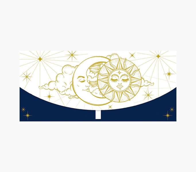 Pictura Tarjeta Money Cards - Formato Horizontal - Tematica Astros - 21.3x9.6cm - Embolsada Individualmente - Incluye Sobre Blanco - Papel con Certificacion FSC