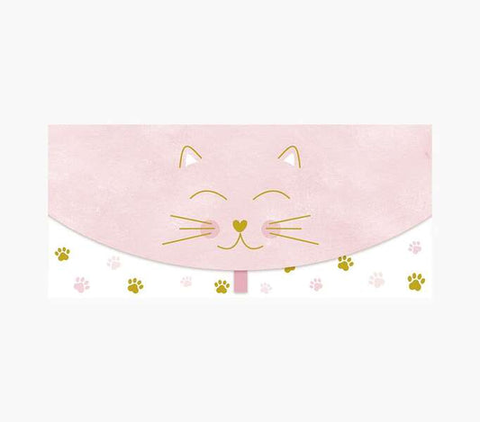 Pictura Tarjeta Money Cards - Tarjeta de Regalo Tipo Sobre Horizontal - Tematica Gatos - 21.3x9.6cm - Embolsada Individualmente en Celofan - Incluido Sobre Blanco - Papel con Certificacion FSC