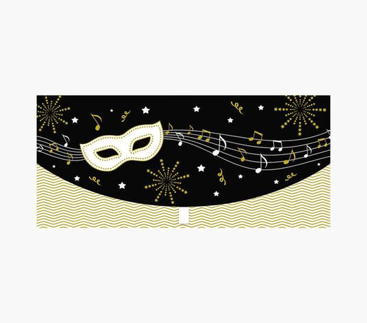 Pictura Tarjeta Money Cards - Tarjeta de Regalo Tipo Sobre Horizontal - Ideal para Regalar Cheques, Entradas o Dinero - Tematica Fiesta - 21.3x9.6cm - Embolsada Individualmente en Celofan - Incluye Sobre Blanco - Papel con Certificacion FSC