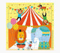 Pictura Tarjeta Puzzle - 15.5x15.5cm - Tematica Circo - 25 Piezas - Tarjeta Plegada Incluida - Embolsada en Celofan - Sobre Blanco Incluido - Papel con Certificacion FSC