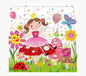 Pictura Tarjeta Puzzle - 15.5x15.5cm - Tematica Hadas - 25 Piezas - Incluye Tarjeta Plegada y Sobre Blanco - Certificacion FSC