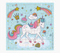 Pictura Tarjeta Puzzle Unicornio - 15.5x15.5cm - 25 Piezas - Tematica Unicornio - Incluye Tarjeta Plegada y Sobre Blanco - Certificacion FSC