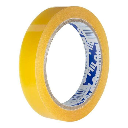 Milan Cinta Adhesiva Transparente - Medidas 19mm x 66m - Color Amarillo Transparente - Cantidad: 8