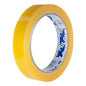 Milan Cinta Adhesiva Transparente - Medidas 19mm x 66m - Color Amarillo Transparente - Cantidad: 8