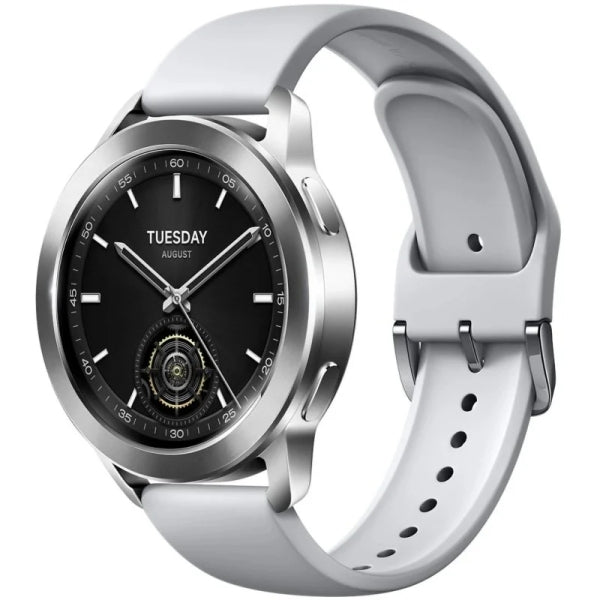 Xiaomi Watch S3 Reloj Smartwatch - Pantalla AMOLED 1.43" - Bisel de Acero Inoxidable - NFC, Bluetooth 5.2 - Autonomia hasta 15 Dias - Resistencia 5 ATM - Color Plata