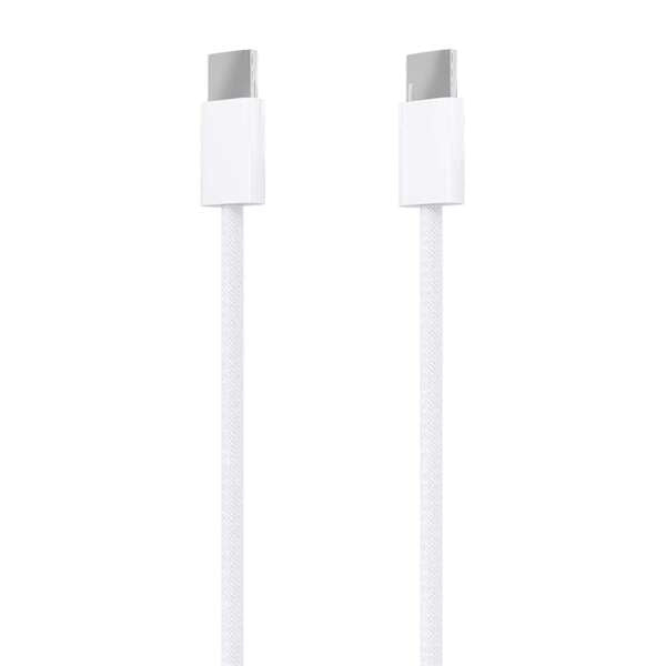 Aisens Cable USB 2.0 3A 60W Apple - Tipo USB-C/M-USB-C/M - 1.0m