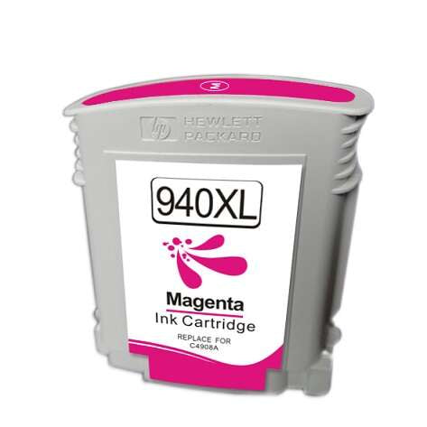 HP 940XL Magenta Cartucho de Tinta Generico