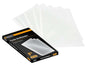 Ingraf Pack de 100 Fundas Multitaladro Folio Transparentes 70 Micras - Acabado Granulado