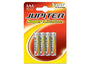Jupiter Pack de 4 Pilas Alcalinas LR03 AAA - Alta Tecnologia - Fiabilidad - Elevado Rendimiento - Maximas Prestaciones