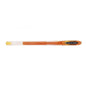 Uni-ball Signo UM-120 Boligrafo de Tinta Gel - Punta de Bola 0.7mm - Tinta Resistente al Agua y Luz - Color Naranja - Cantidad: 12