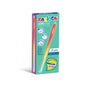 Carioca Oops Easy Pack de 12 Boligrafos Borrables con Punta de Ø 0.7mm - Tinta Termo Sensible - Cuerpo con Efecto Degradado - Doble Goma - Color Rojo