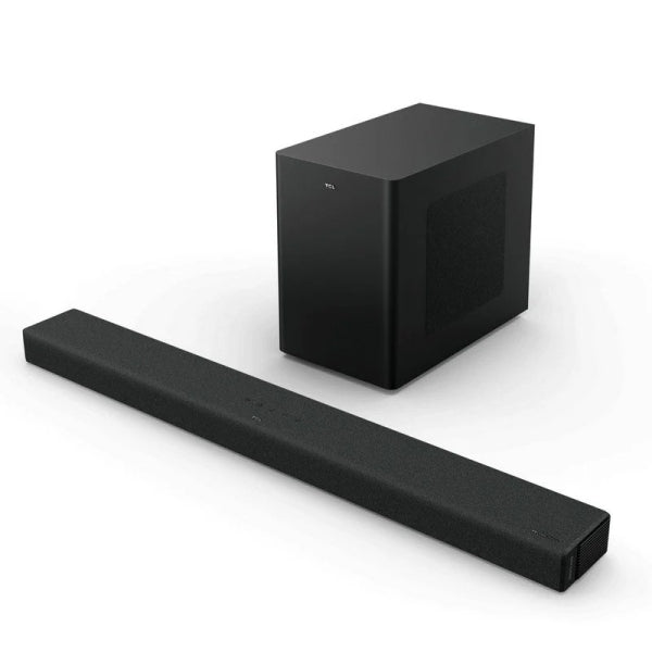 TCL C935UE Barra de Sonido con Subwoofer Inalambrico 780W - Salida de Audio 5.1.2 Canales - Bluetooth 5.3, WiFi, ARC, Dolby TrueHD, Dolby Digital Plus - Color Negro