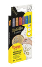 Jovi Metalic Estuche de 6 Rotuladores - Efecto Metalico - Tinta Base Agua - Facil Limpieza - Ideal p
